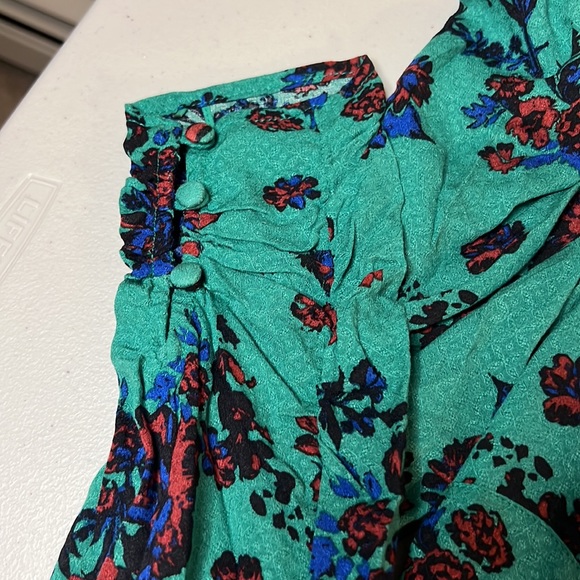 Free People Hilary Printed Top NWT - Picture 8 of 12